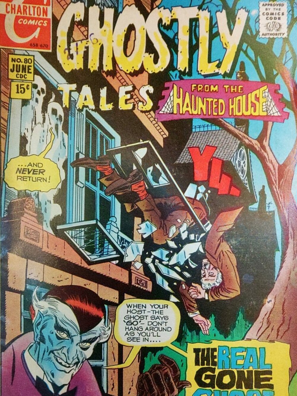 Vintage Copy of "Ghostly Tales" Volume 5 Issue #80